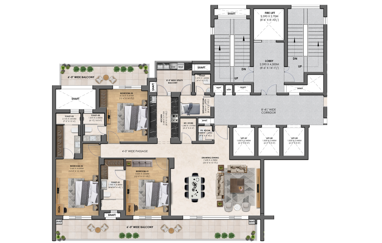 3bhk